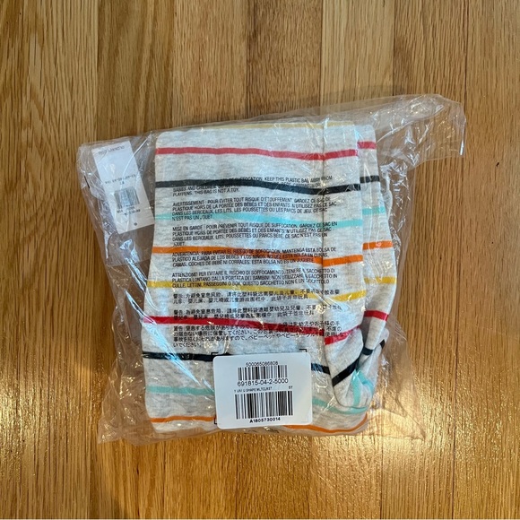 [3 for $15] BNWT OLD NAVY Rainbow Striped Joggers (5T) - Picture 6 of 6